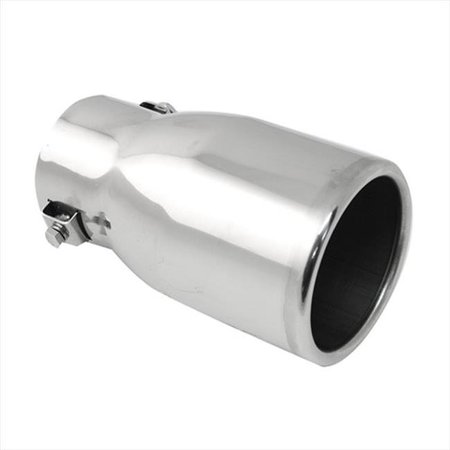 PILOT AUTOMOTIVE Pilot Automotive PM-583 Stainless Steel Bolt-On Exhaust Tip - Round; 3.5 In. Outlet PM-583